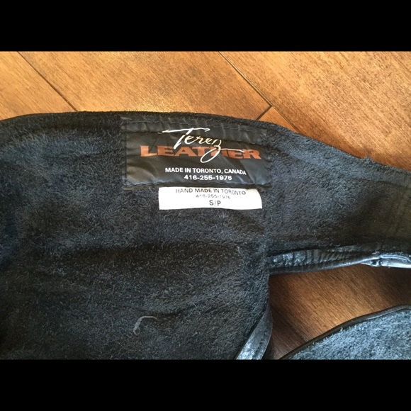 Ladies Leather Chaps (Custom) - Picture 2 of 3